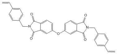 N,N'-双(4-乙烯基苄基-4,4′-氧代二酞酸二亚胺) N,N’-bis(4-vinylbenzyl-4,4′-oxydiphthalic acid diimide