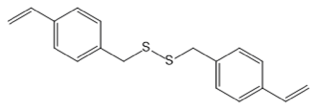 双（4-乙烯基苄基）二硫化物 bis(4-vinylbenzyl) disulfide