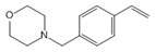 4-(4-乙烯基苄基)吗啉 4-(4-vinylbenzyl)morpholine